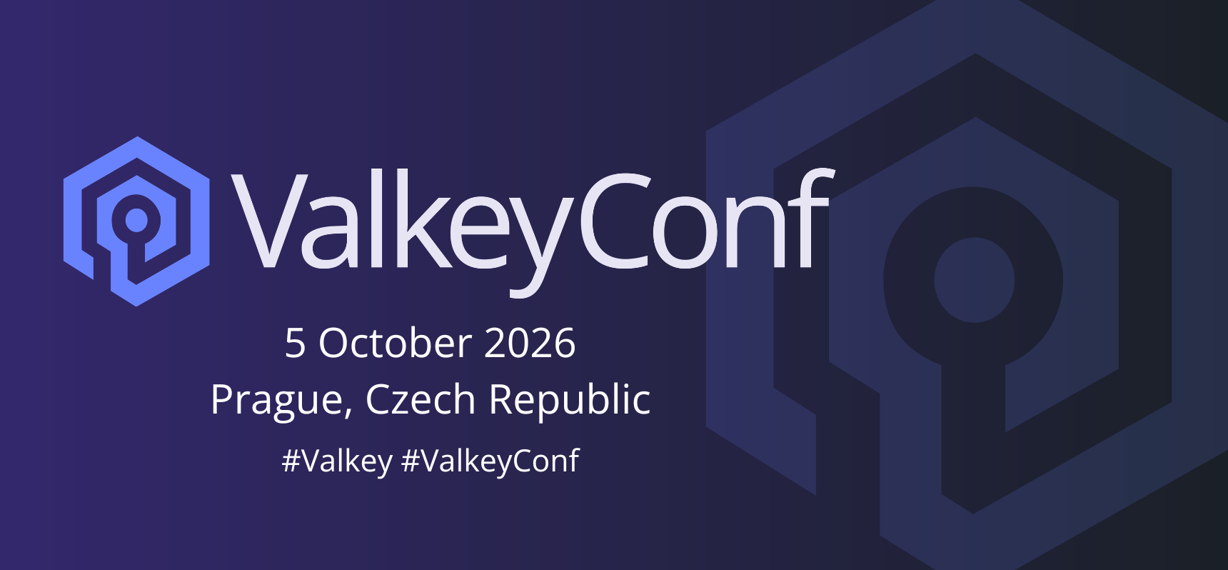 ValkeyConf Banner